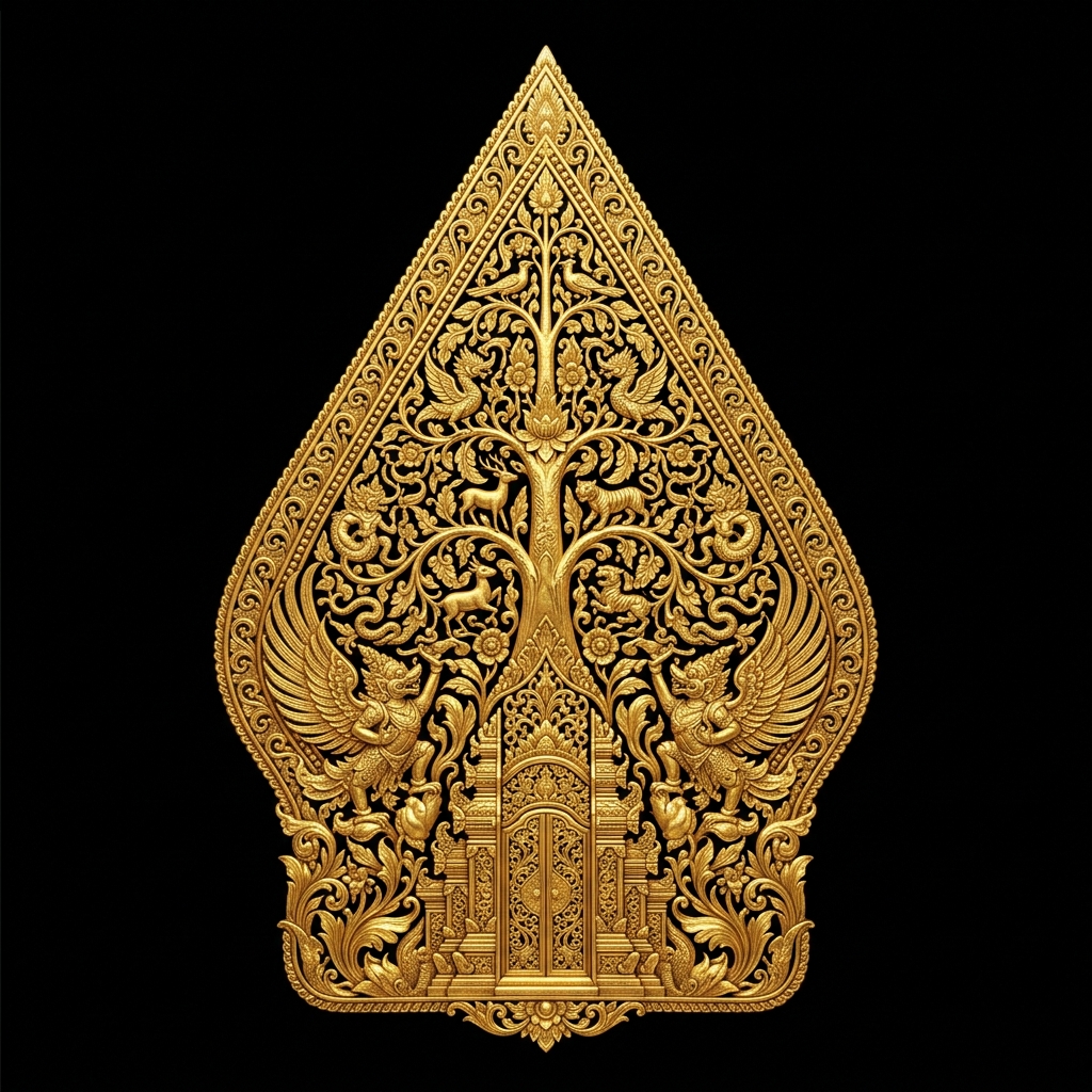 Gunungan Wayang